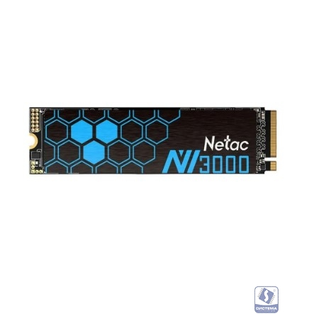 SSD M.2 Netac 2.0Tb NV3000 Series <NT01NV3000-2T0-E4X> Retail (PCI-E 3.0 x4, up to 3100/2100MBs, 3D NAND, 1200TBW, NVMe 1.3, 22х80mm, heatsink)