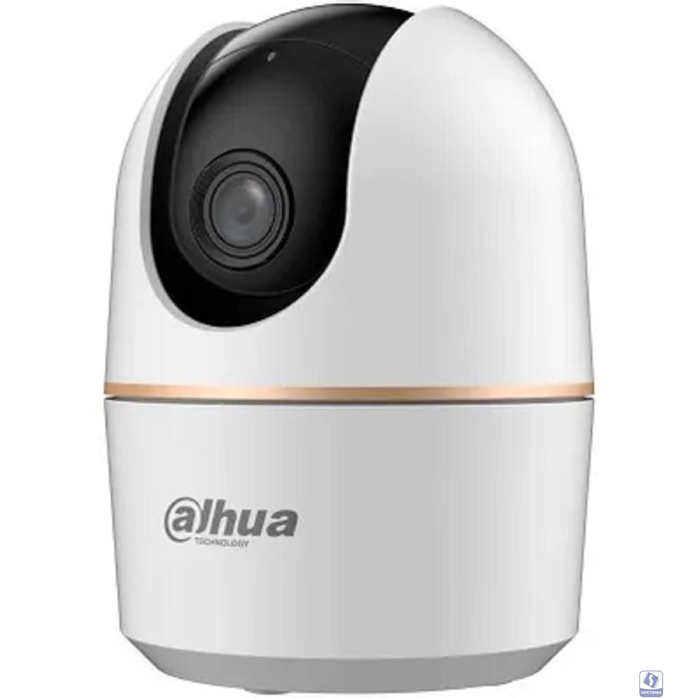 DAHUA DH-IPC-H5AP-0360B Мини-PT IP-видеокамера с Wi-Fi 5Мп, 1/3” CMOS, объектив 3.6мм, обнаружение людей, ИК 10м, микрофон, динамик