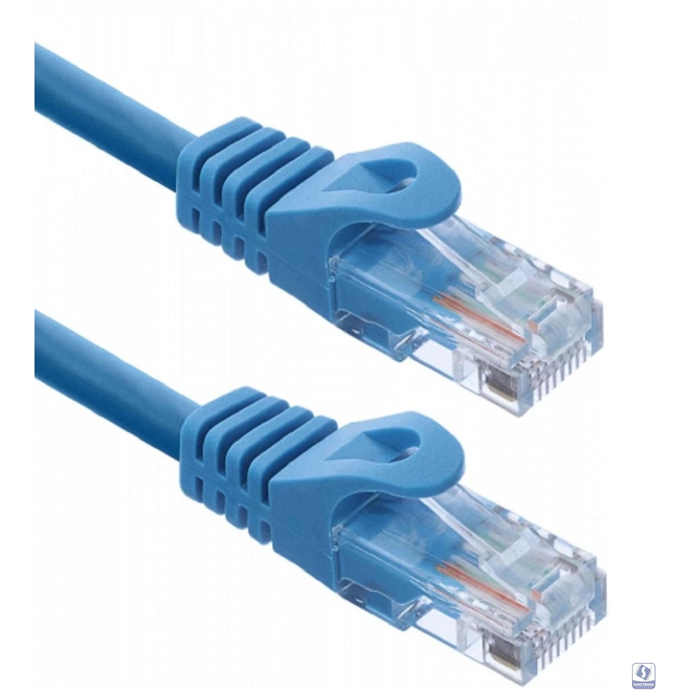 Кабель ACD Патч-корд ACD-LPU5E-50L |ACD-LPU5E-50L| Cat5e UTP 24AWG 4Pair, 7/0.18мм CCA Синий, 5.0м, (741647) 
