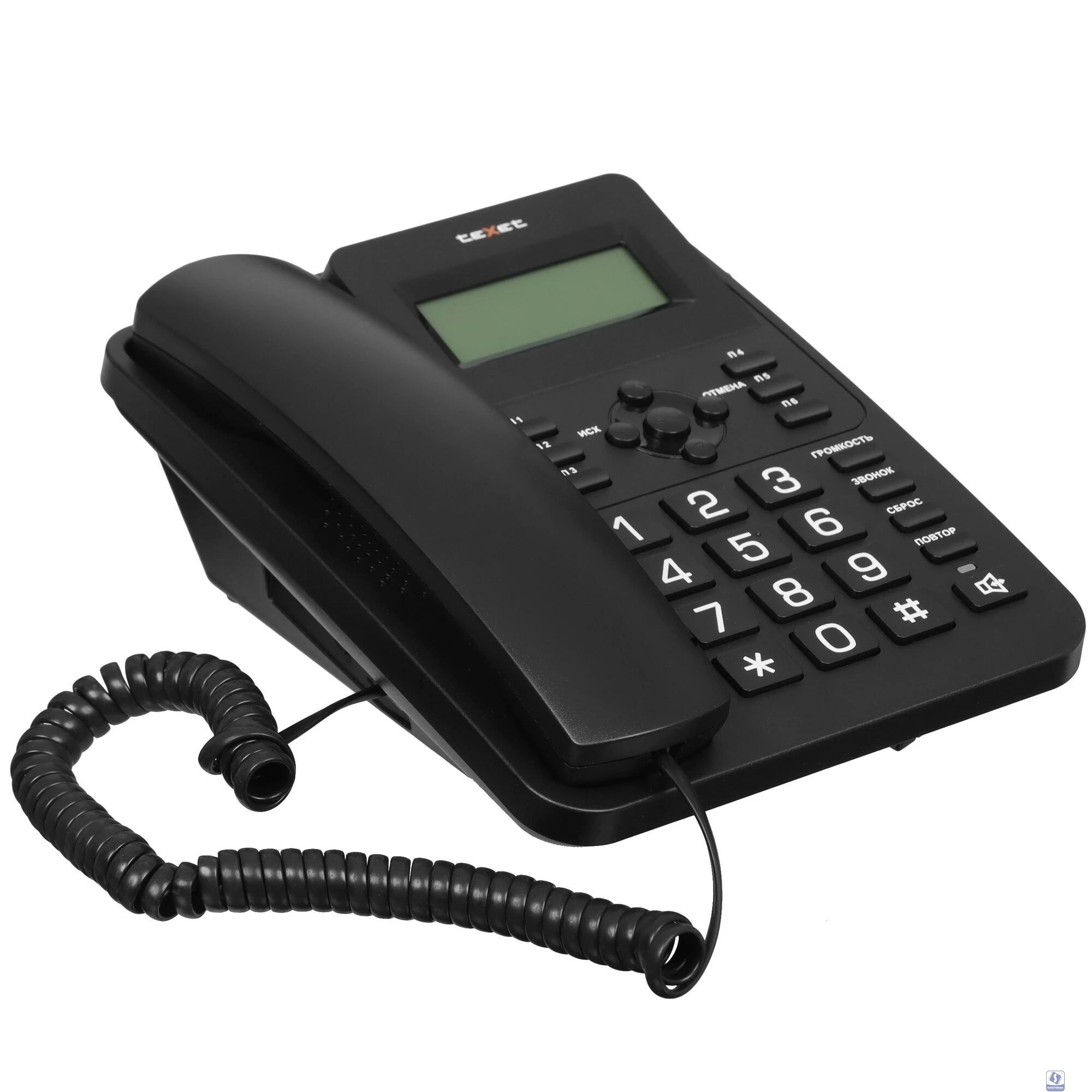 TEXET TX-264 цвет черный
