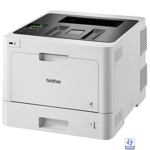 Brother HL-L8260CDW Принтер, A4, цветной лазерный, 31 стр/мин, 256Мб, дуплекс, GigaLAN, WiFi, USB (старт.картриджи 3000/1800стр) (HLL8260CDWR1)