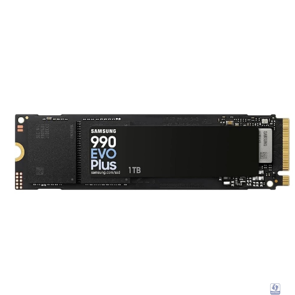 Samsung SSD 1Tb 990 EVO Plus M.2 MZ-V9S1T0BW NVMe 2.0, PCIe 4.0 x4, V-NAND TLC