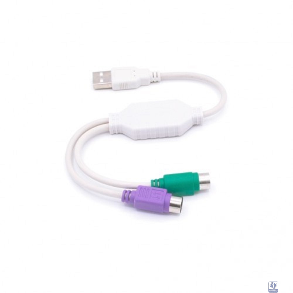 KS-is Apst KS-011 Адаптер USB на 2 порта PS/2