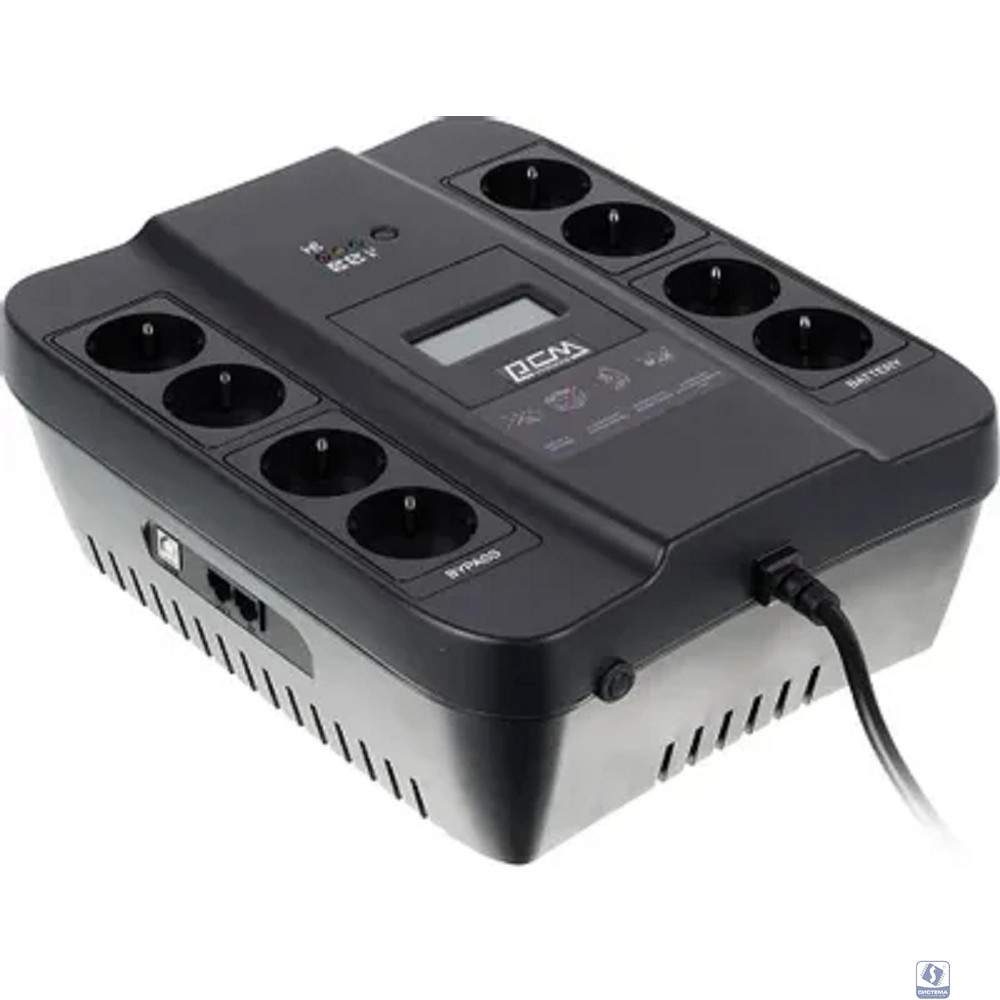 PowerCom Spider SPD-550U LCD ИБП  (1138685)