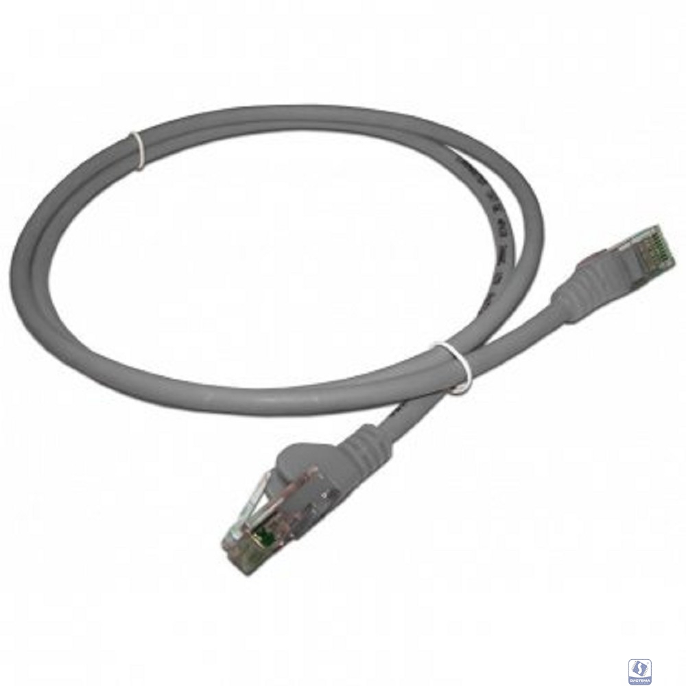 Патч-корд Lanmaster UTP LAN-PC45/U5E-2.0-GY вилка RJ-45-вилка RJ-45 кат.5е 2м серый LSZH