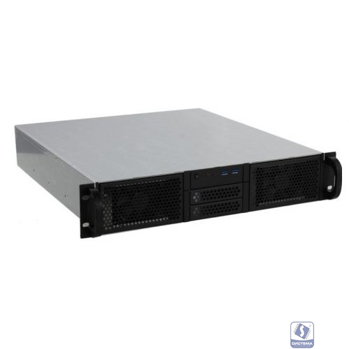 Procase RE204-D0H8-A-48 Корпус 2U server case,0x5.25+8HDD,черный,без блока питания(2U,2U-redundant),глубина 480мм,ATX 12"x9.6"