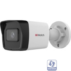 HiWatch Ecoline IPC-B020(C) (2.8mm) Камера видеонаблюдения IP 2.8-2.8мм цв. корп.:белый