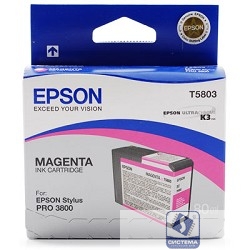 EPSON C13T580300 Картридж для Epson Stylus Pro 3800  пурпурный  (Magenta) 80 мл. (LFP)