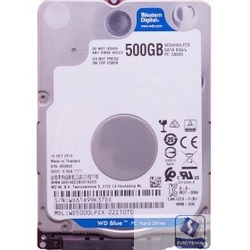 500Gb WD Scorpio Blue (WD5000LPZX) 