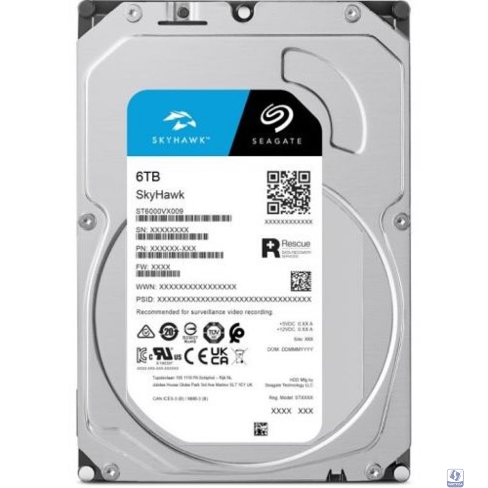 6TB Seagate SkyHawk (ST6000VX009) 
