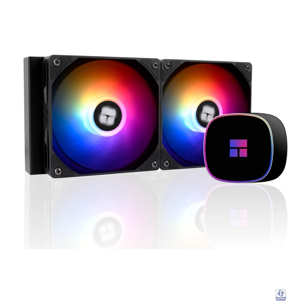 Thermalright Система водяного охлаждения Frozen Horizon 240 ARGB Black V2 / 2x120mm ARGB PWM Fans / TRFH240ABV2