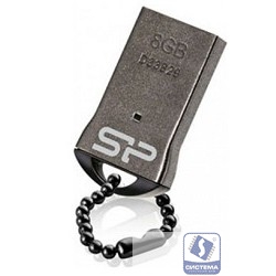 Silicon Power USB Drive 8Gb Touch T01 SP008GBUF2T01V1K 