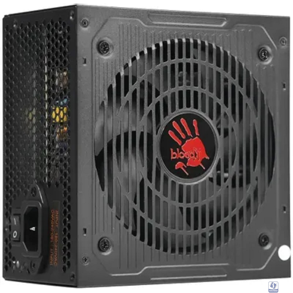 Bloody BD-PS750B ATX 750W 80+ bronze (20+4pin) APFC 120mm fan 6xSATA RTL