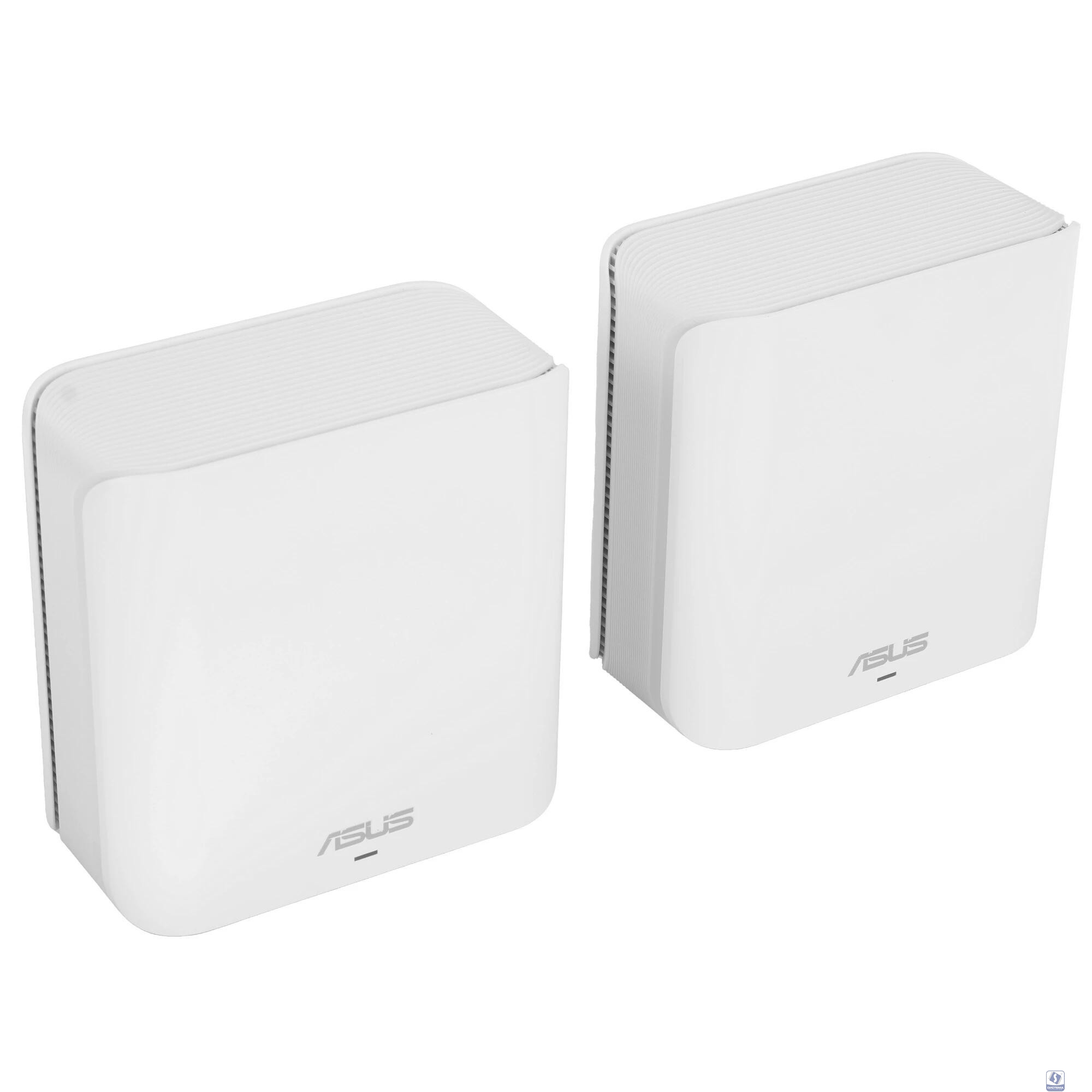 ASUS BD4 (W-2-PK) Беспроводной двухдиапазонный Mesh маршрутизатор (комплект 2 шт.) BE3600, Wi-Fi 7 (be)