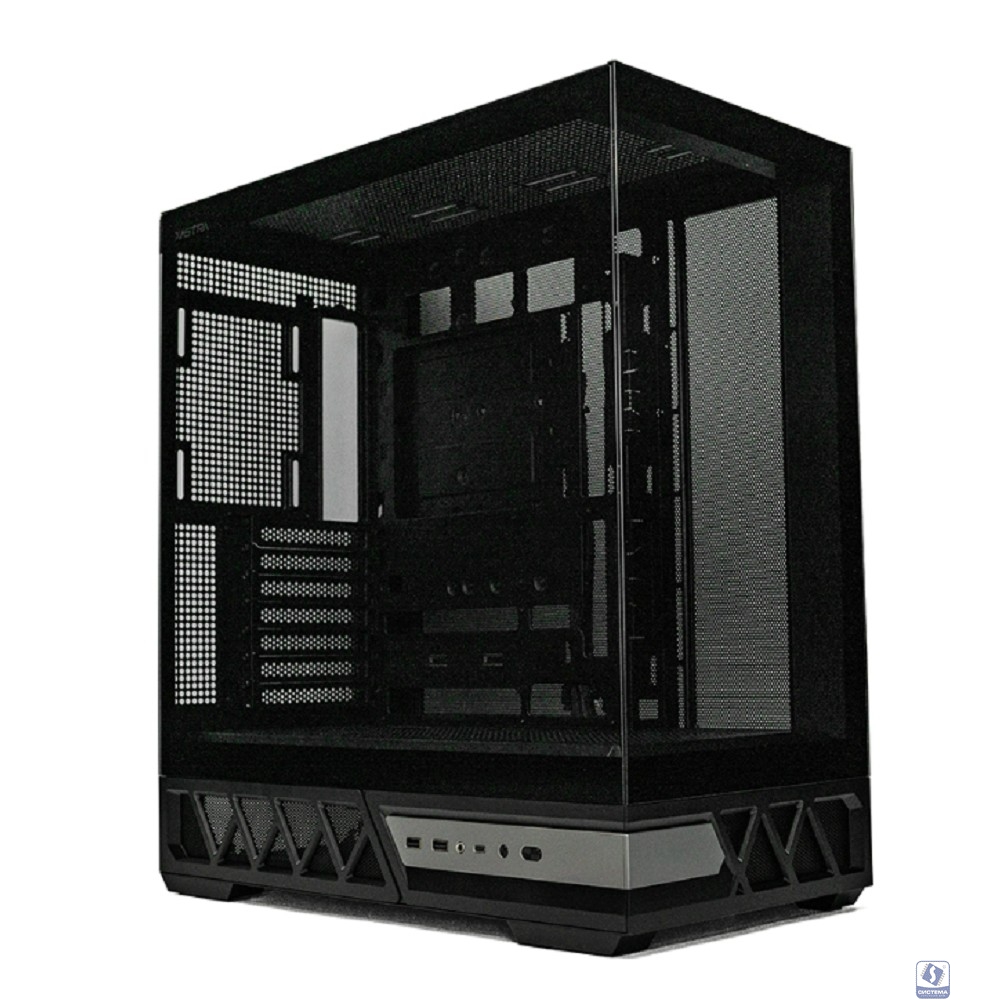 XASTRA Корпус Q700 0F-UC  Black ATX/Aquarium/Screewless/no fans/Type C Q700-0F-UC