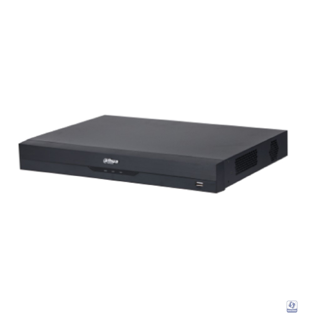 DAHUA DHI-NVR5216-EI2 16-канальный IP-видеорегистратор 4K, H.265+ и ИИ  2 SATA III до 20Тбайт;  1 HDMI (8K), 1 VGA; 1 RJ45 1000Мбит/с тревожные вх./вых.: 4/2