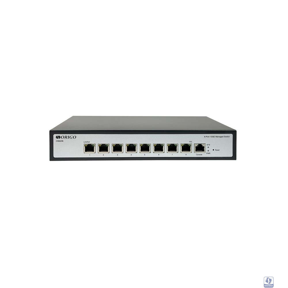 ORIGO OS6208/A1A Управляемый L2 коммутатор 8x10GBase-T