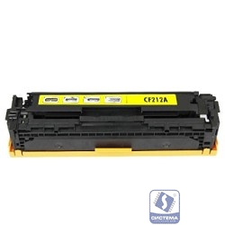 NetProduct CF212A Картридж для HP CLJ Pro 200 M251/MFPM276, №131A, Y, 1.8K
