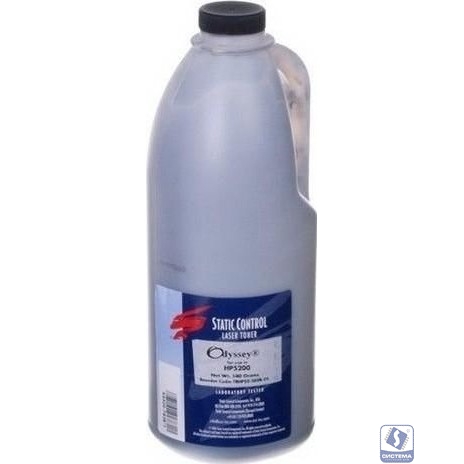Тонер Static Control TRBUNIVHD-1KG черный флакон 1000гр. для принтера Brother HL2030/2040/2070/2140/2170/5240/5250  SC