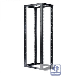 ЦМО Стойка телекоммуникационная серверная 45U, глубина 1000 мм,цвет черный (СТК-С-45.2.1000-9005) (2 коробки)