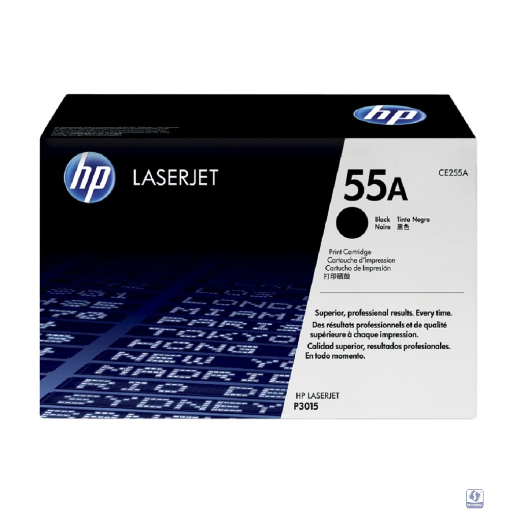 HP CE255A Картридж ,Black