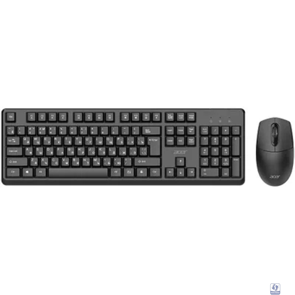 Acer OCC501 [ZL.ACC11.00H] Комплект (клавиатура + мышь)  клав:черный мышь:черный USB Multimedia 