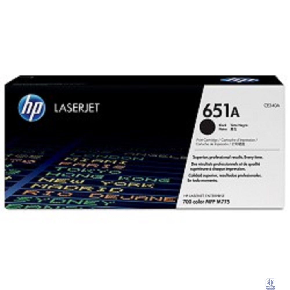 HP CE340A Картридж 651A ,Black