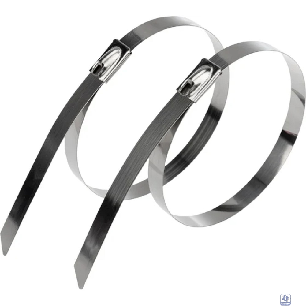 Rexant (07-0368-100) Стяжка кабельная стальная (304) 360x4,6мм (100 шт/уп)