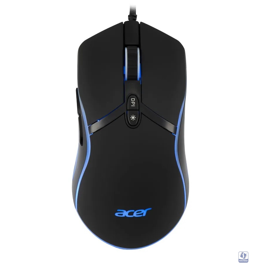 Acer OMW144 [ZL.MCEEE.014] черный оптическая (3200dpi) USB (7but)