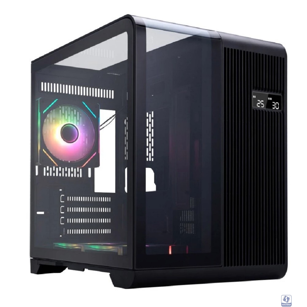1STPLAYER RT5 ARGB Black / mATX / 3x120mm ARGB fans / RT5-BK-2FC7R-1FC7