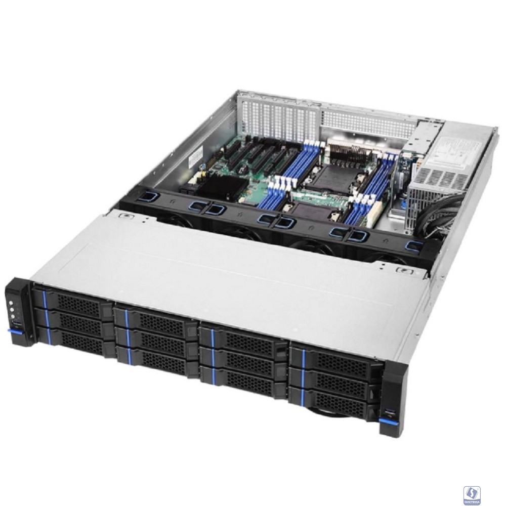 Корпус Chenbro RM23812H01*15922 2U,3.5”x12(TRIMODE,8T4S,12G+16G),3x8038(11000RPM),CRPS(1+1)(1200W), 2xUSB 3.0,LP(EN62368),Chenbro OTS