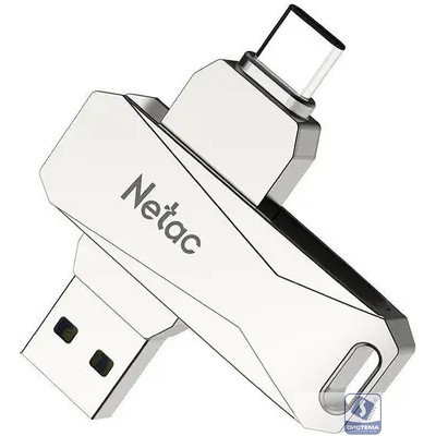 Netac USB Drive 512GB U782C USB3.0+TypeC Dual Flash Drive" [NT03U782C-512G-30PN]