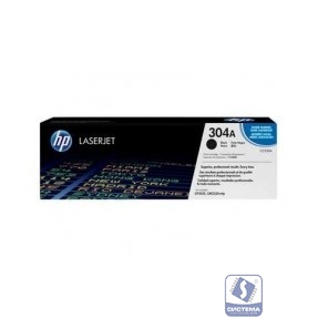 HP Картридж CC530AC лазерный черный (3500 стр)  (белая корпоративная коробка)