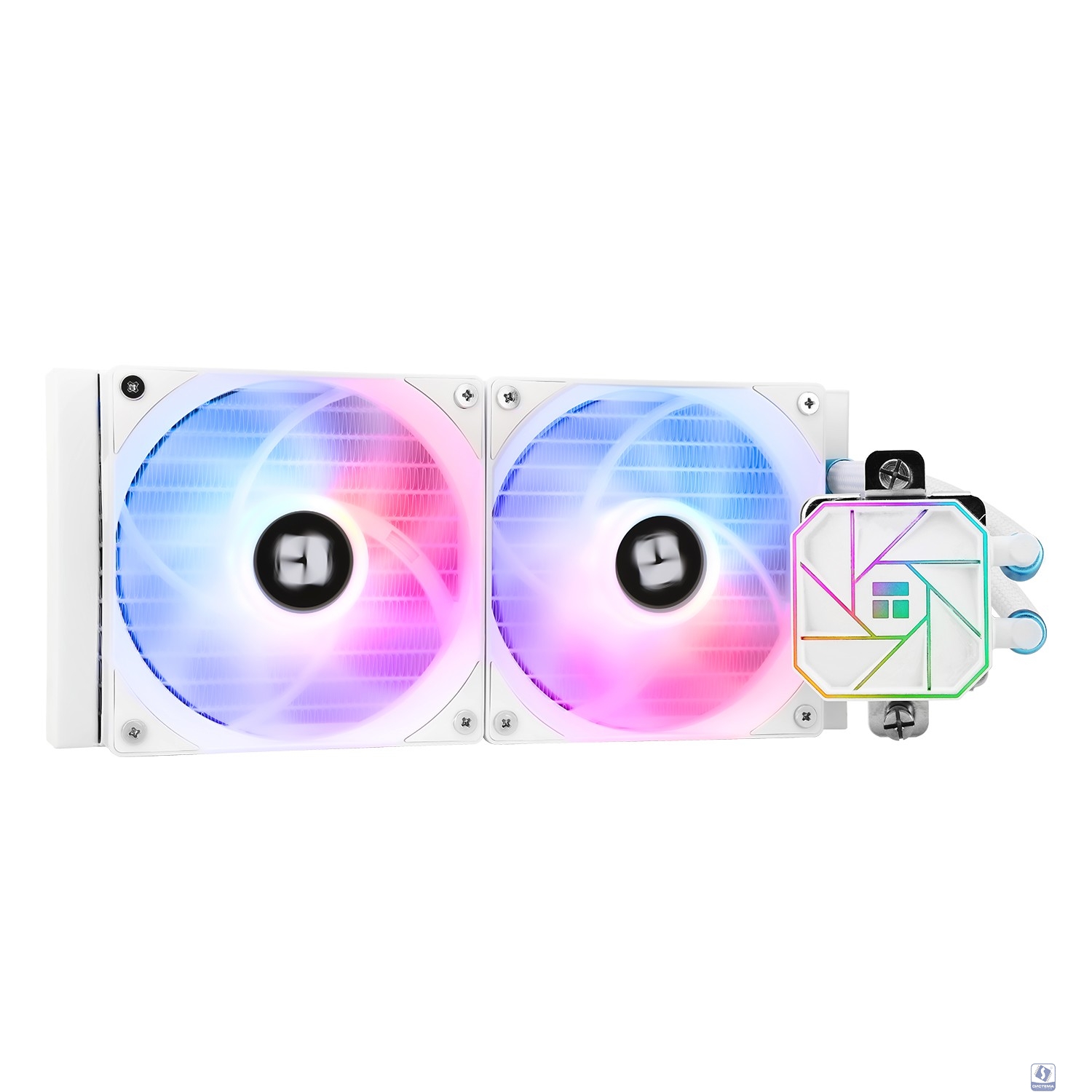 Thermalright Система водяного охлаждения Aqua Elite 240 White ARGB V3 / 2x120mm ARGB PWM Fans / TRAE240AWV3