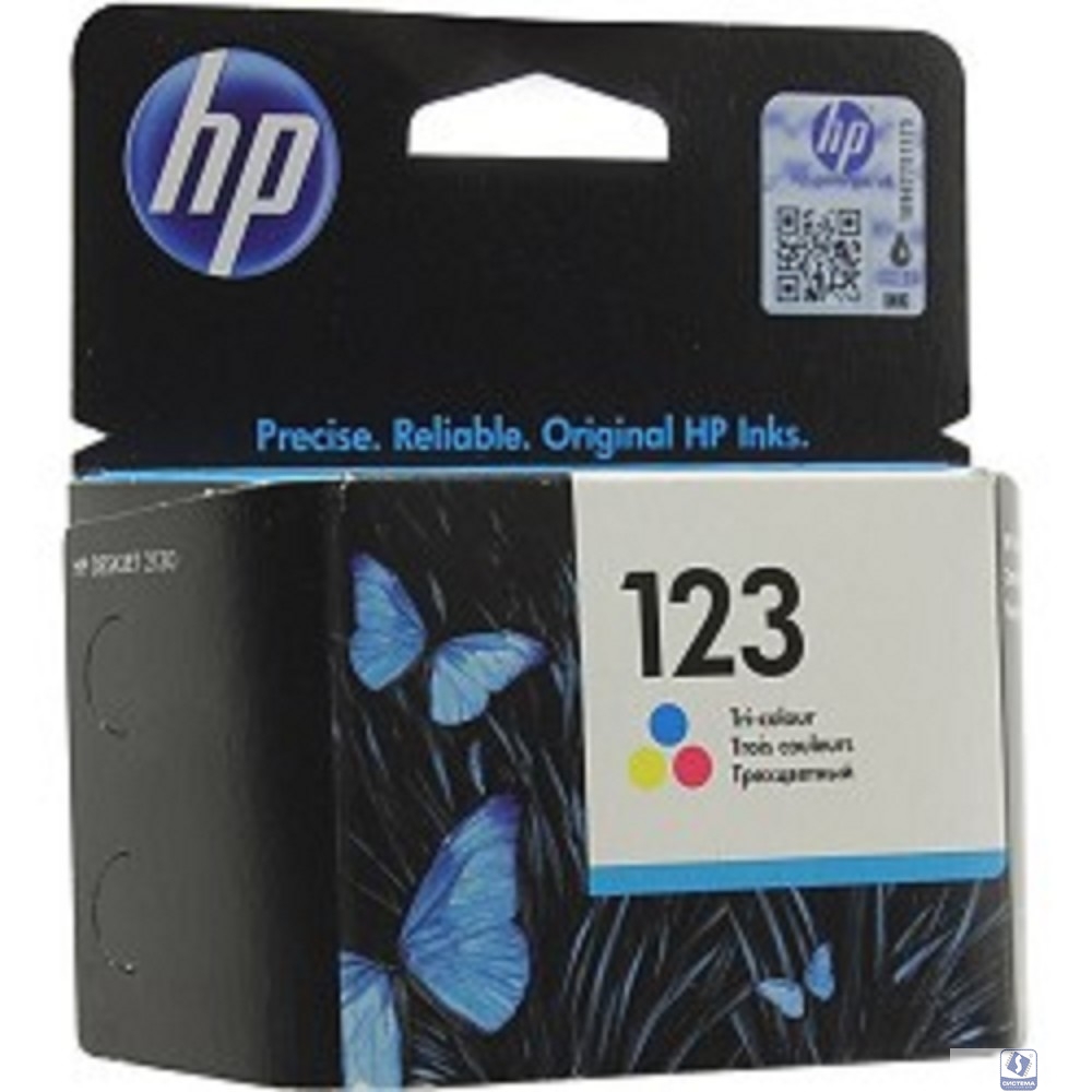 HP F6V16AE Картридж №123, color 