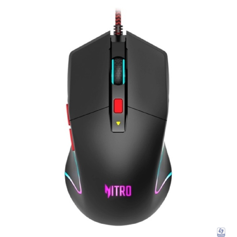 Acer Nitro OMW301 черный оптическая (7200dpi) USB (6but)