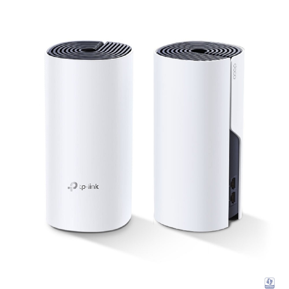 TP-Link Deco P9(2-pack) AC1200 + AV1000 Домашняя гибридная Mesh Wi-Fi система