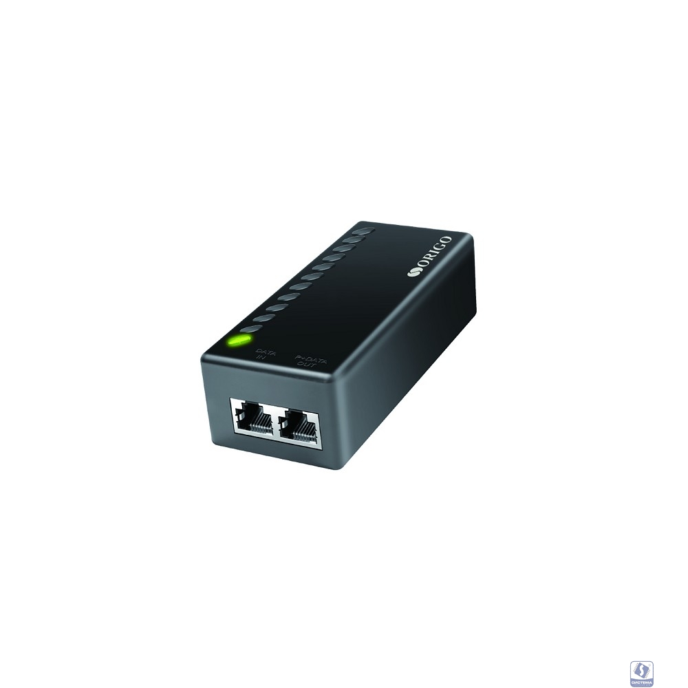 ORIGO OPE301GI/30W/A1A Гигабитный инжектор PoE+ 802.3af/at, 30 Вт, 54В DC