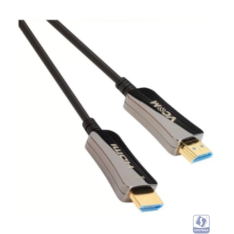 VCOM <D3742A-15M> Активный оптический кабель HDMI 19M/M,ver. 2.0, 4K@60 Hz 15m VCOM <D3742A-15M> Активный оптический кабель HDMI 19M/M,ver. 2.0, 4K@60 Hz 15m