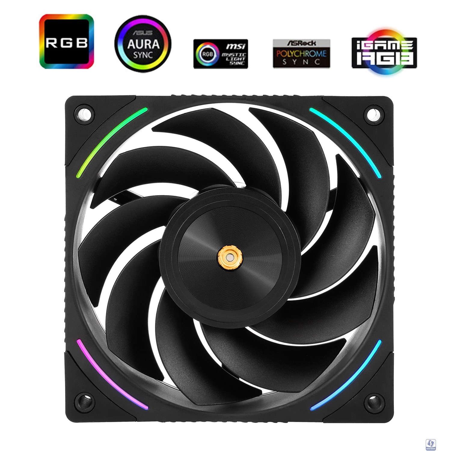 Thermalright Вентилятор TL-K12R / Reverse / ARGB / 120mm PWM / TRTLK12R