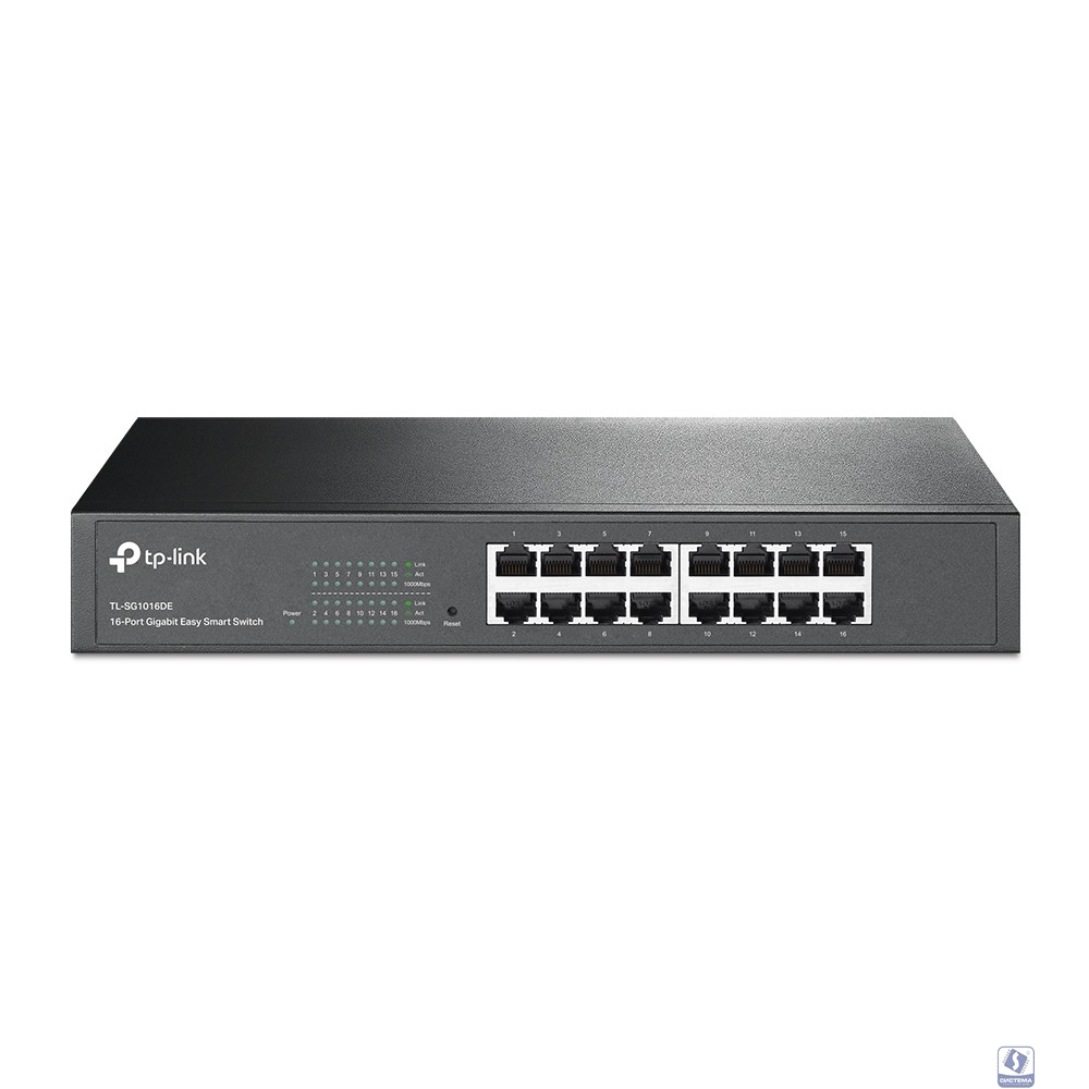 TP-Link TL-SG1016DE Коммутатор Easy Smart с 16 гигабитными портами