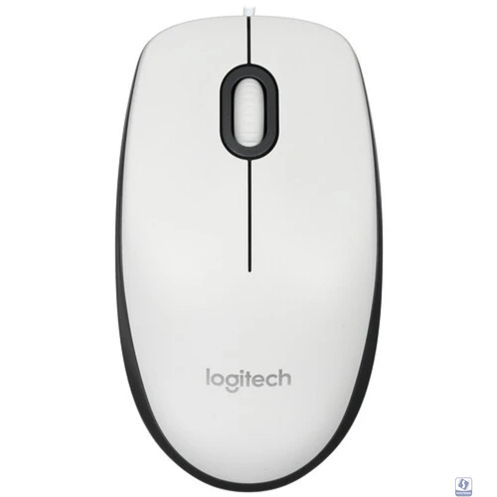 910-005004/910-006764 Мышь Logitech M100 USB White