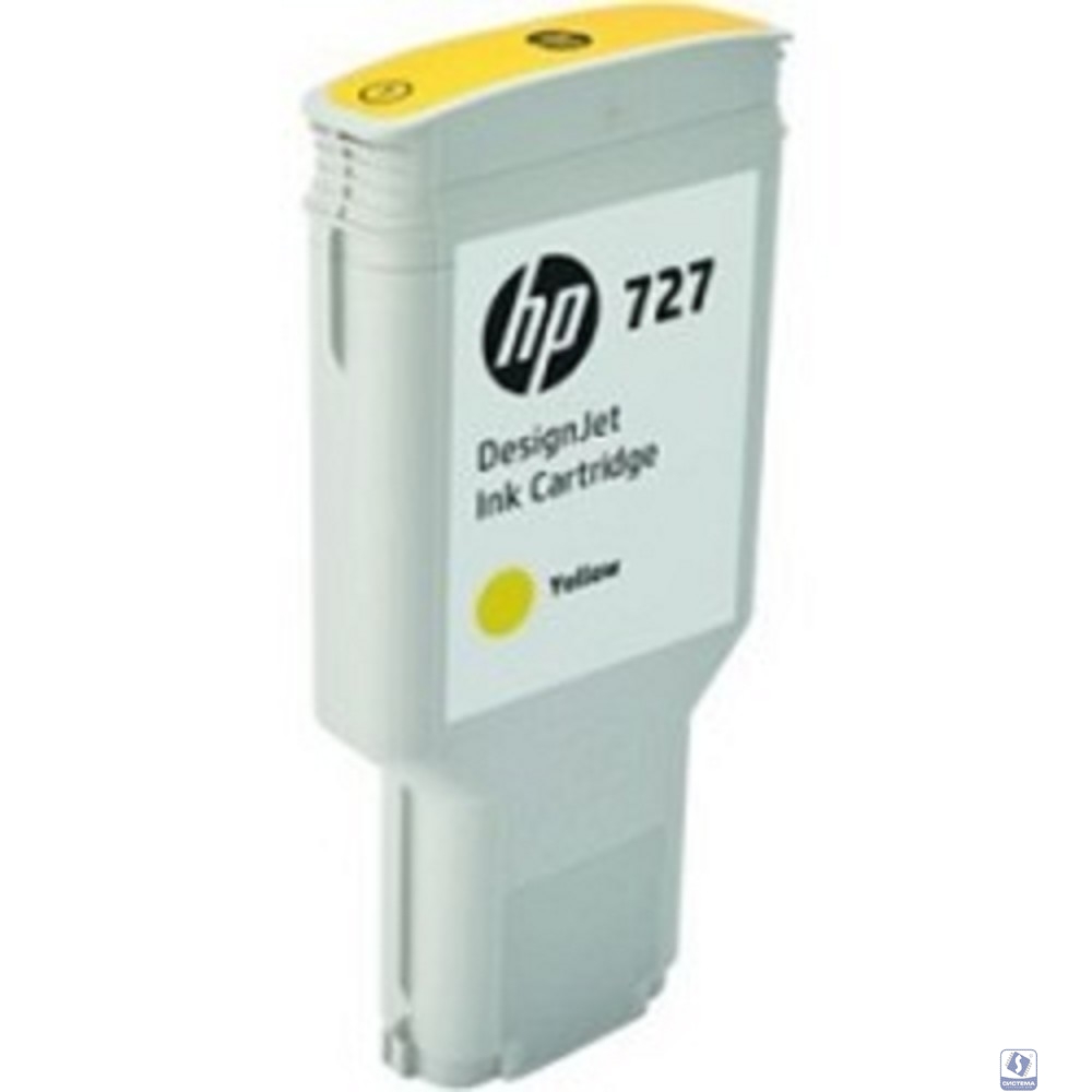 HP F9J78A Картридж HP №727, Yellow 