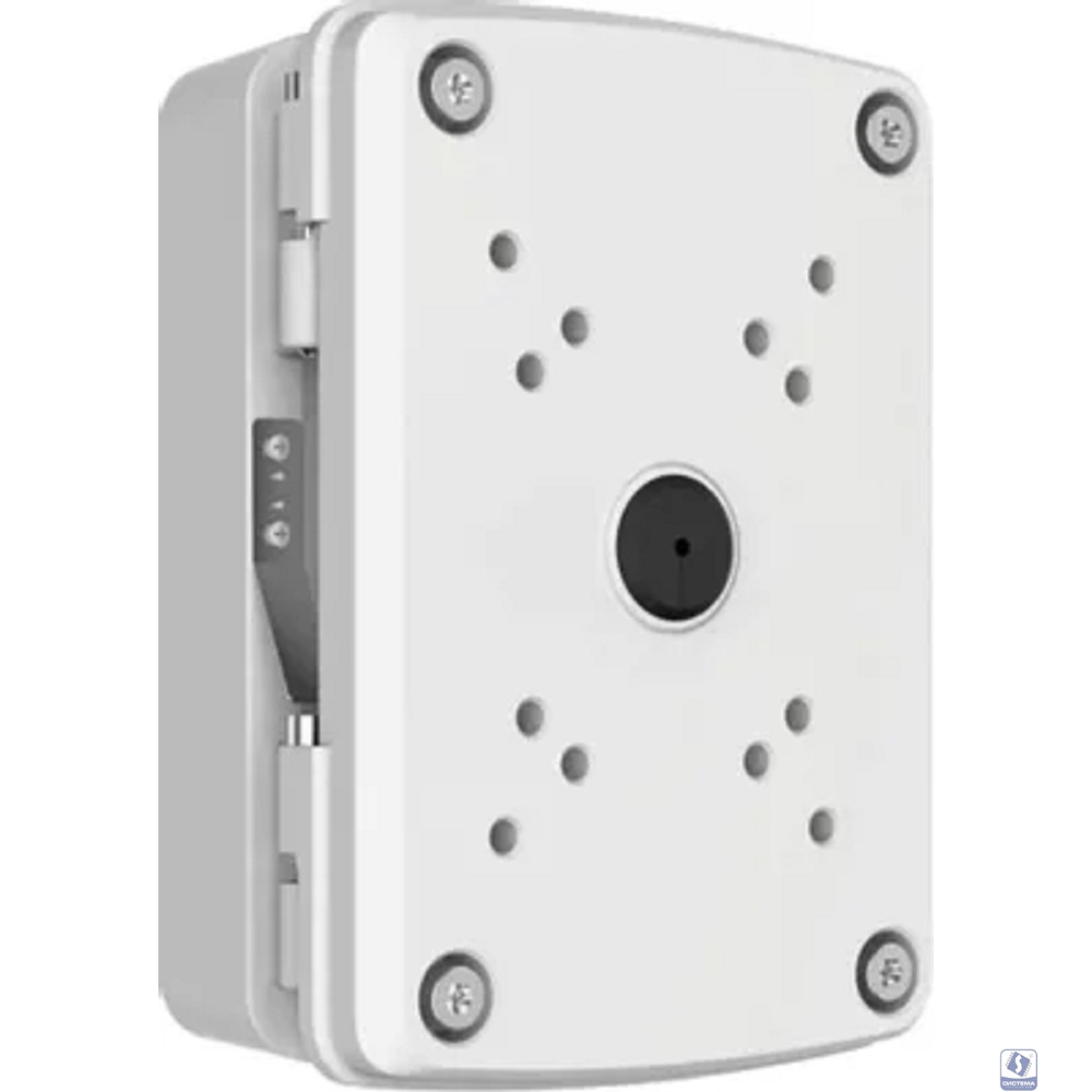 DAHUA DH-PFA126  Монтажная коробка Материал: алюминий и сталь;  защита: IP66; применение: для поворотных видеокамер и термокожухов. 