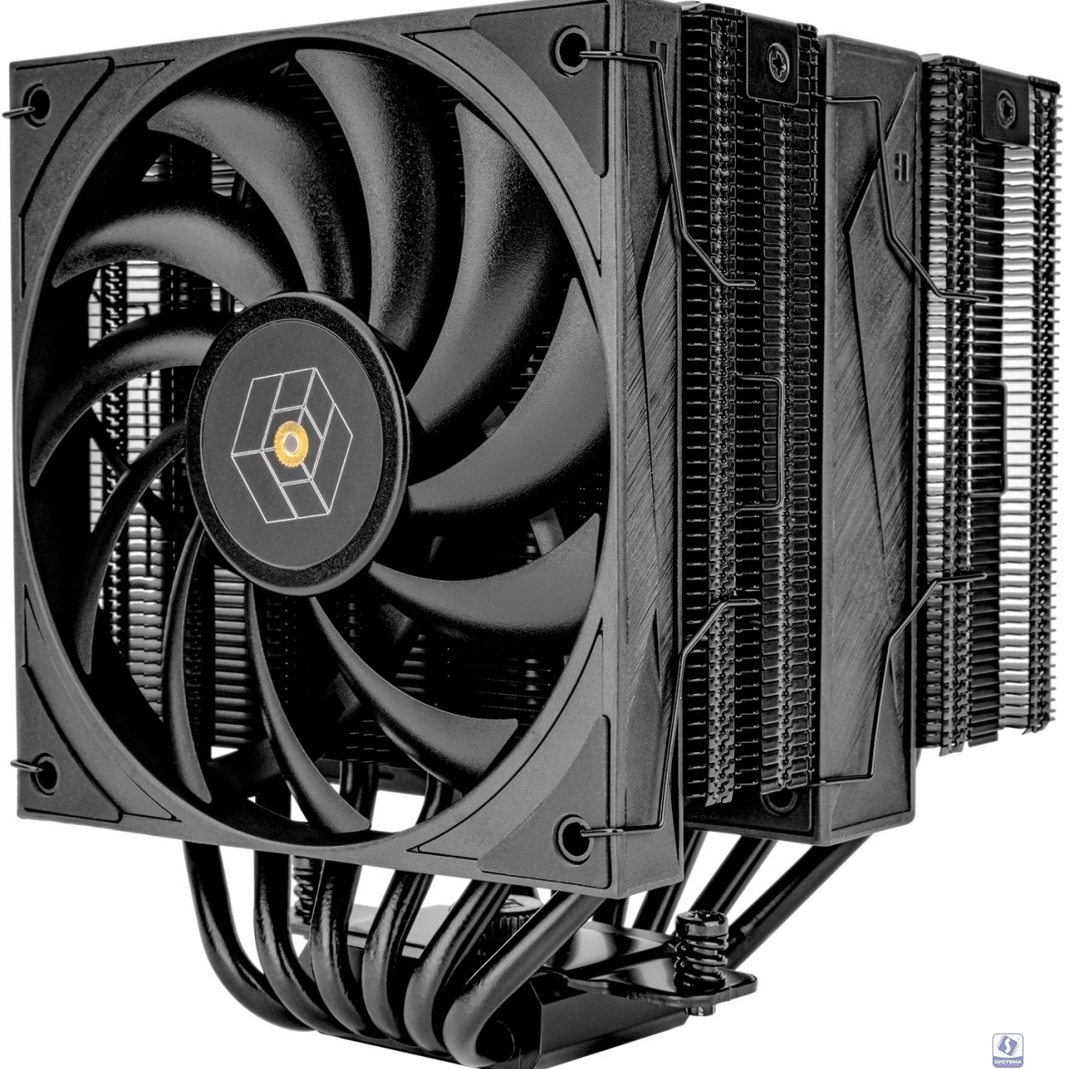 Thermalright Кулер Royal Knight 120 Black LGA115X/1200/1700/1851/2011/2066 (2x120mm PWM Fan, медное основание, 6 тепл. трубок 6мм) / TRRK120B