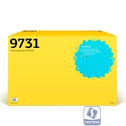 T2 C9731A/TC-H9731R Картридж для  Color LaserJet 5500/5500dtn (12000 стр.) Голубой, с чипом, ВОССТАН.