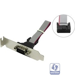 Espada Планка в корпус COM-порт, низкопрофильная (ECOMp-BRCTLow) (37696)