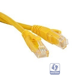 Hyperline PC-LPM-UTP-RJ45-RJ45-C6-1M-LSZH-YL Патч-корд U/UTP, Cat.6, LSZH, 1 м, желтый