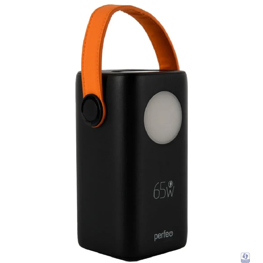 Perfeo Powerbank MOON 65W 40000 mAh/LED дисплей/PD+QC 3.0/2Type-C/2 USB/,max 65W/Black