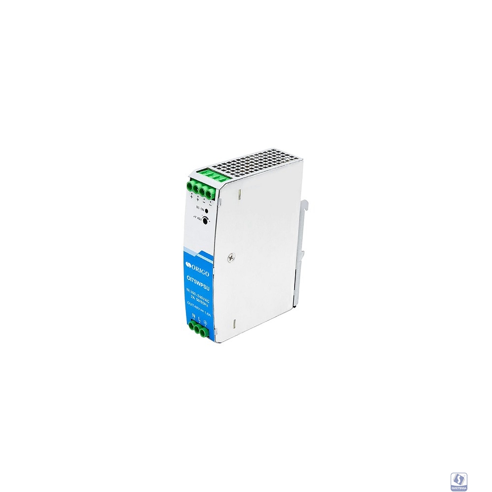 ORIGO OI75WPSU/A1A Источник питания 75 Вт на DIN-рейку, выход 48В DC
